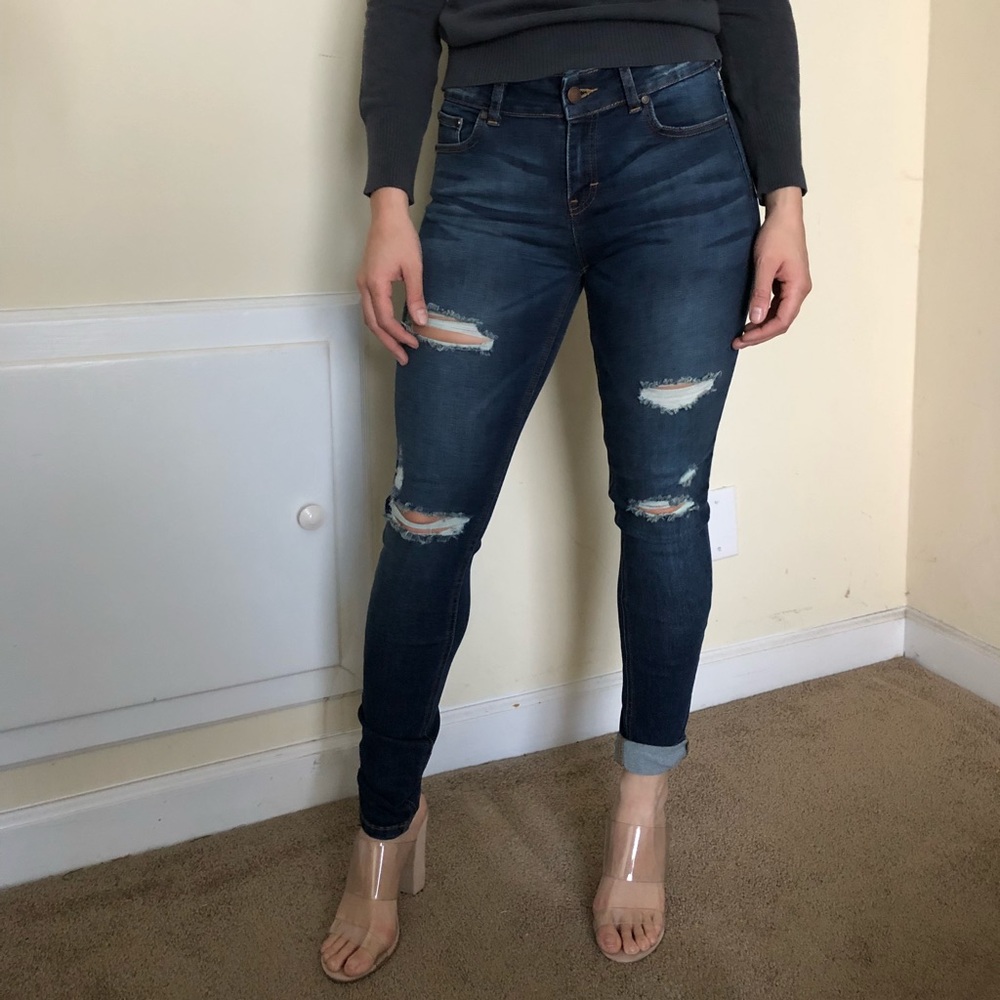 Fashion Nova Jeans Dark Wash